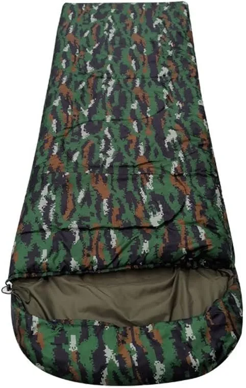 Thickened Winter and Tiger Camouflage Sleeping BagRemovable Layer Tiger Camouflage Sleeping Bag