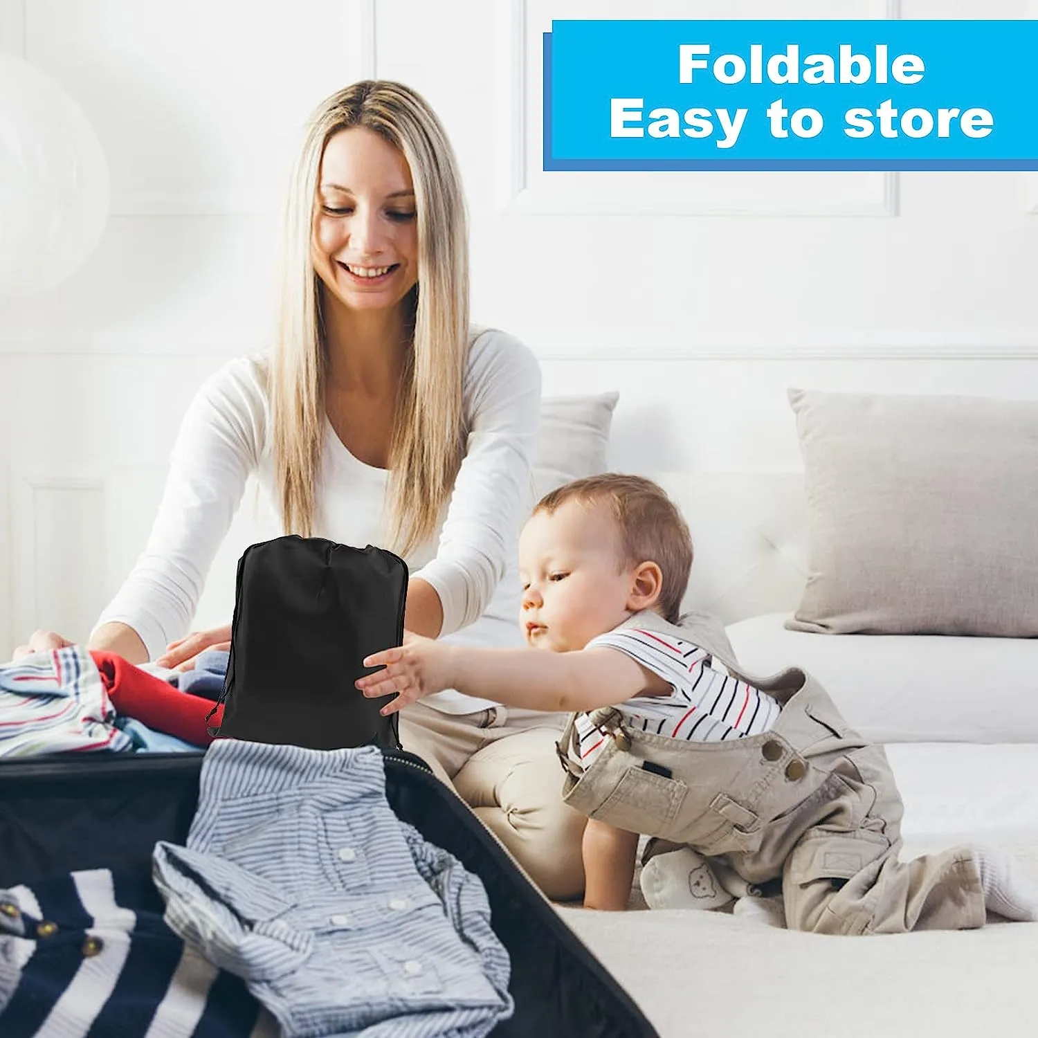 Toddler Airplane Seat Extender Baby Bed, Portable Airplane Footrest Hammock Travel Leg Rest