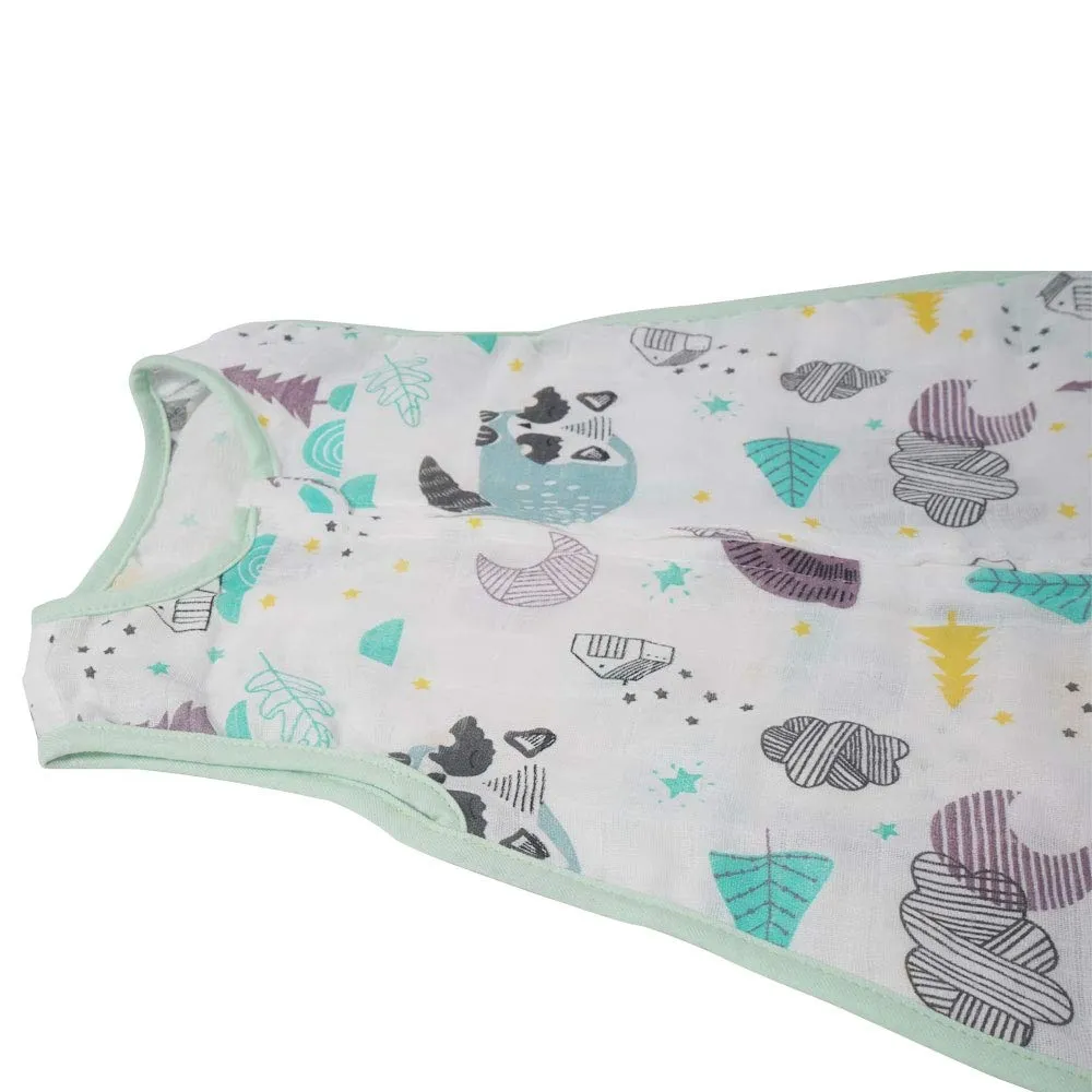 Toddler Sleeping Sack Baby Muslin Cotton Soft Wearable Blanket Summer Sleeping Bag Sleeveless Sleep Sacks 0.5 Tog 24-36 Months Boy Kids Large 3T Lightweight 4-5 Years Girl Infant Sleep Bag Kids L