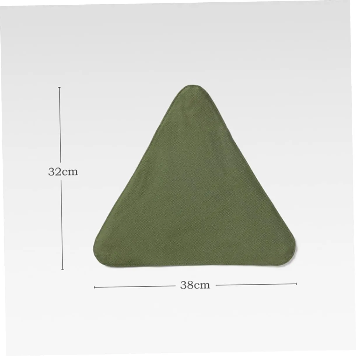TOYANDONA Outdoor Fishing Stool Portable Triangle Camping Stool with Durable Cloth and Rope Lightweight Design for Easy Carrying and Stable Support for Fishing and Outdoor Activities