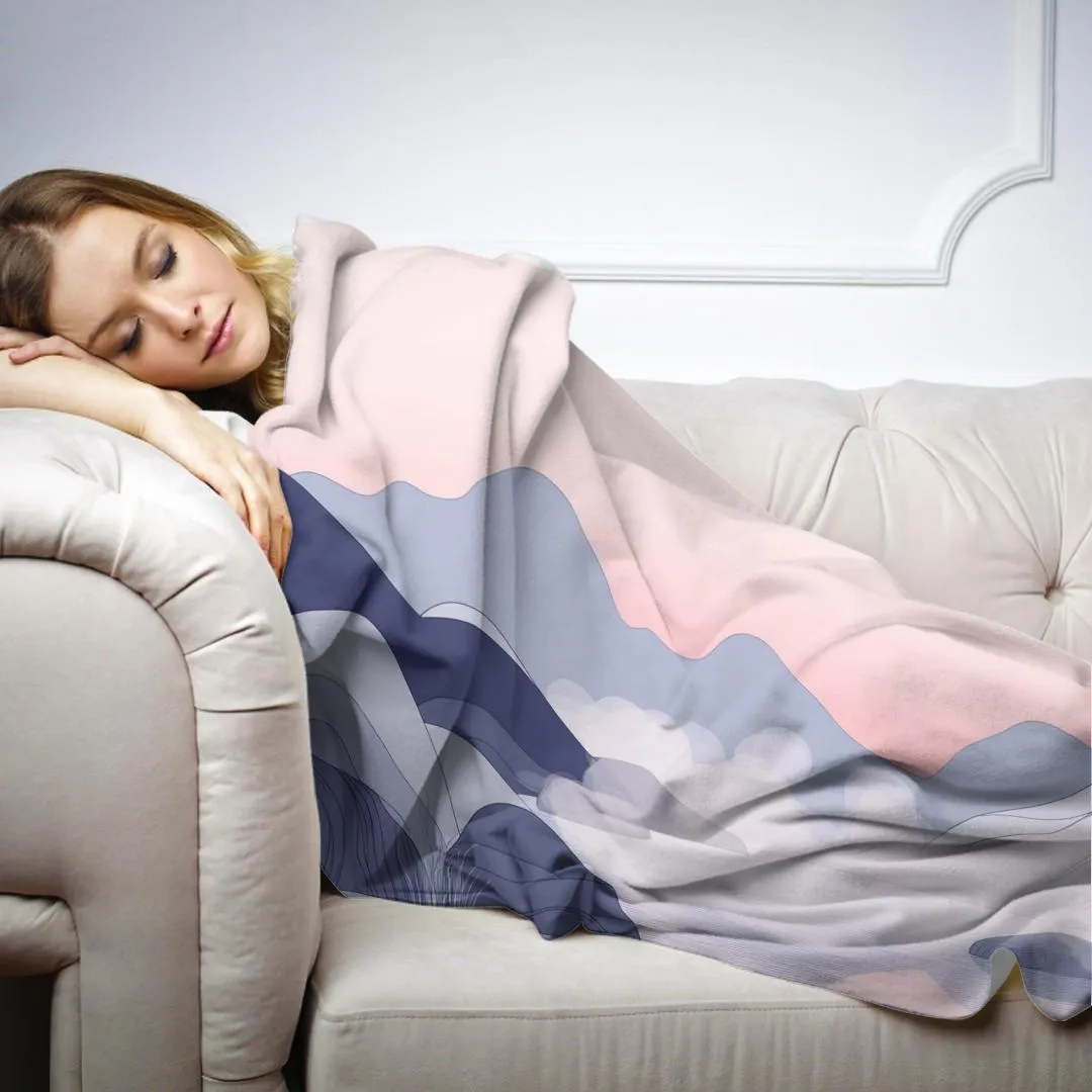 Tranquil Mountain Springs Blanket