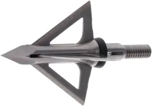 Truglo Titanium X QUADCUTTER 4 Blade 100 Grain Sharp Durable Fixed-Blade Hunting Crossbow Broadheads with Grade 5 Titanium Ferrule & Stainless Steel Blades - Spare Set of Blades Included