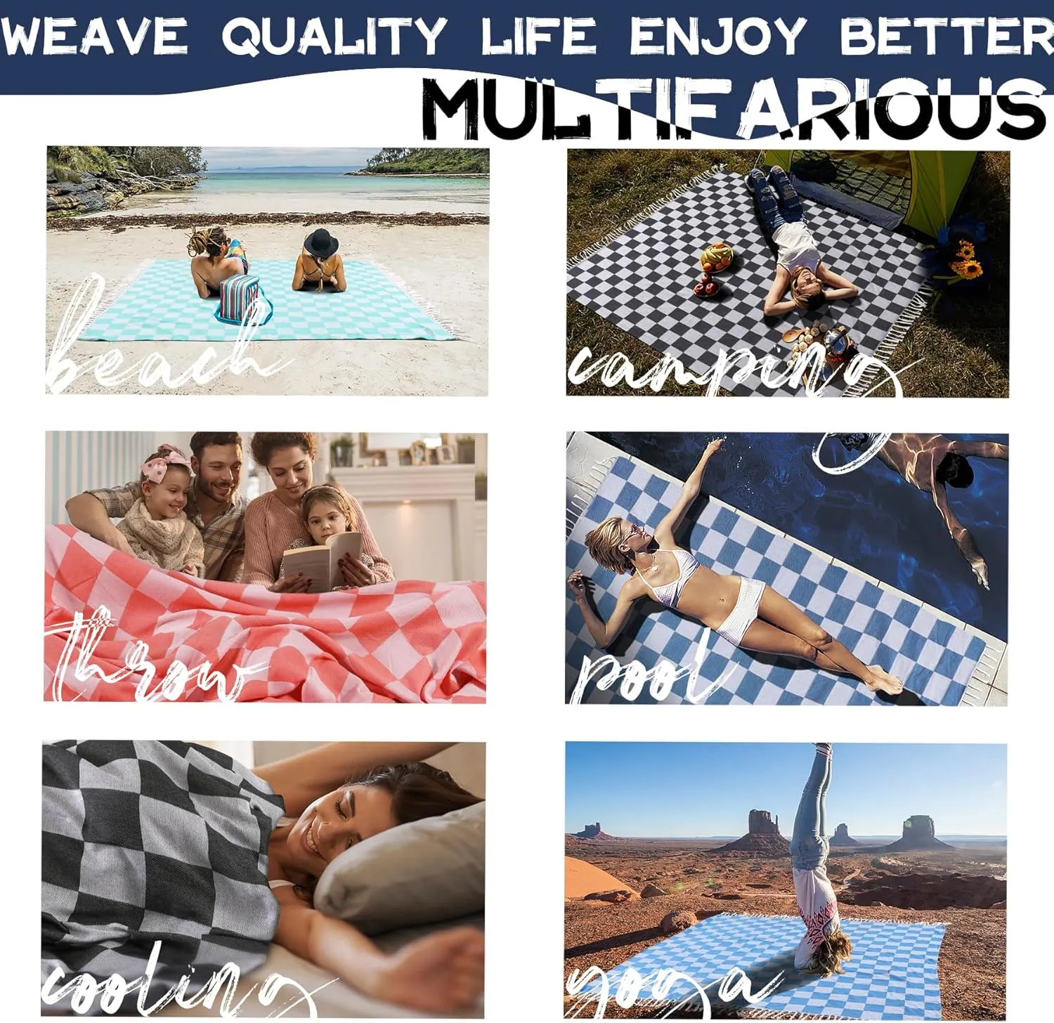 Turkish Beach Towel Blanket Picnic Outdoor Mat Oversized Sandproof Fast Dry Thin Extra Large Xl Big Huge Compact Soft Cotton Neutral Cute Summer Vacation Gifts Travel Essential Cruise Ship Item