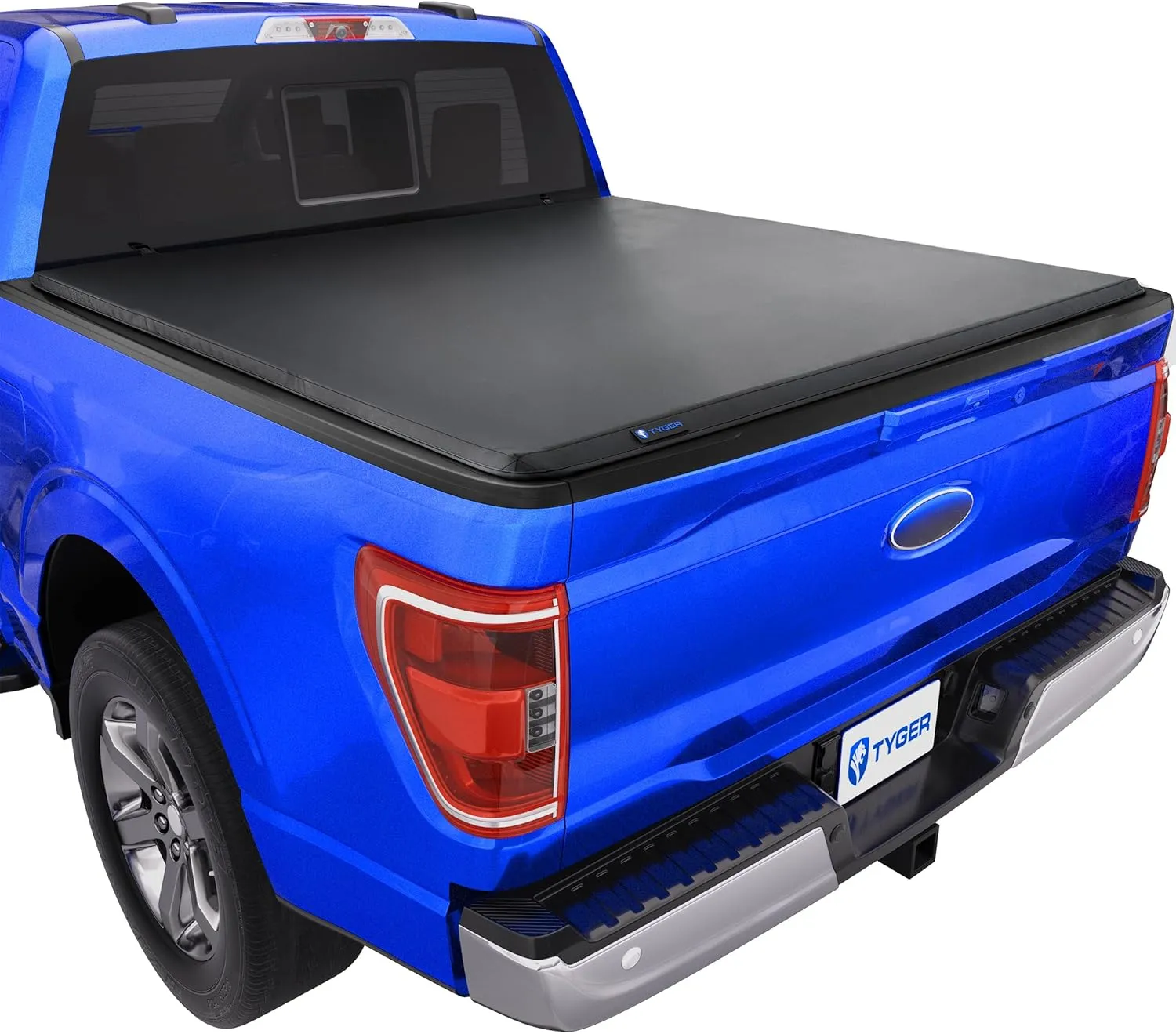 Tyger Auto T3 Soft Tri-fold Truck Bed Tonneau Cover Compatible with 2015-2025 Ford F-150 | 6.5' (79") Bed | TG-BC3F1042