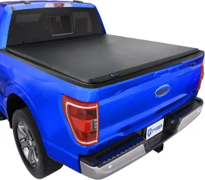 Tyger Auto T3 Soft Tri-fold Truck Bed Tonneau Cover Compatible with 2015-2025 Ford F-150 | 6.5' (79") Bed | TG-BC3F1042