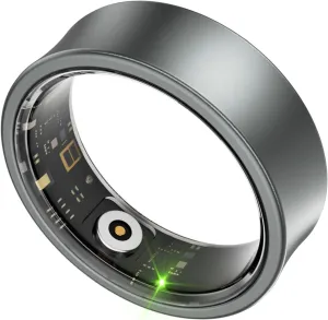Ultra Light Smart Ring for Women Men -2.5g Fitness Tracker Ring with Heart Rate Monitor, Blood Oxygen, Sleep Tracker, 10ATM Waterproof, Step tracker, 7 Day Battery Life ，iOS/Android Compatible