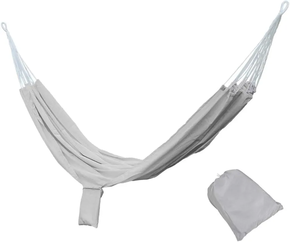 Ultralight and Breathable Double Hammock for Outdoor Leisure in Garden Swing Style, Perfect for Camping and Travel