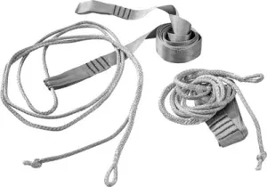 Ultralight Hammock Tree Straps - Grey/Light Grey