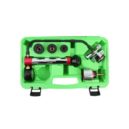 Universal Cooling System Pressure Test Kit, Automotive Radiator Pressure Tester for Coolant