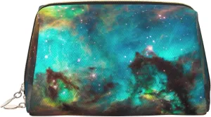 Universe Galaxy Space Travel-Ready Toiletry Bag, Compact Makeup Organizer For Women