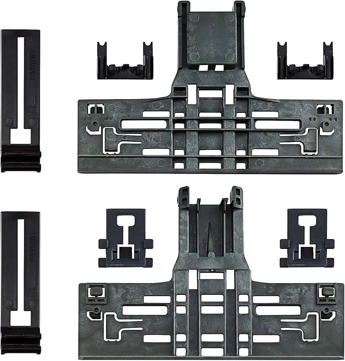 Upgrade W10546503 Dishwasher Top Rack Adjuster Compatible with Kitchen Dishwasher Parts Upper Rack, for Whirlpool kenmore Dishwasher, 8 PCS