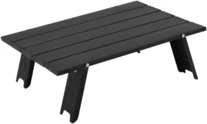 Usoway Portable Beach Table Ultralight Compact Folding Beach Table Aluminum Portable Camping Table Folding Camping Table (C : A), 665599
