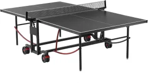 VEVOR Ping Pong Table, Professional Table Tennis Game, Indoor/Outdoor All Weather Aluminum Table Tennis Table, Portable Foldable Table with Quick Clamp Net & Large Lockable Wheels, 10 Minute Assembly