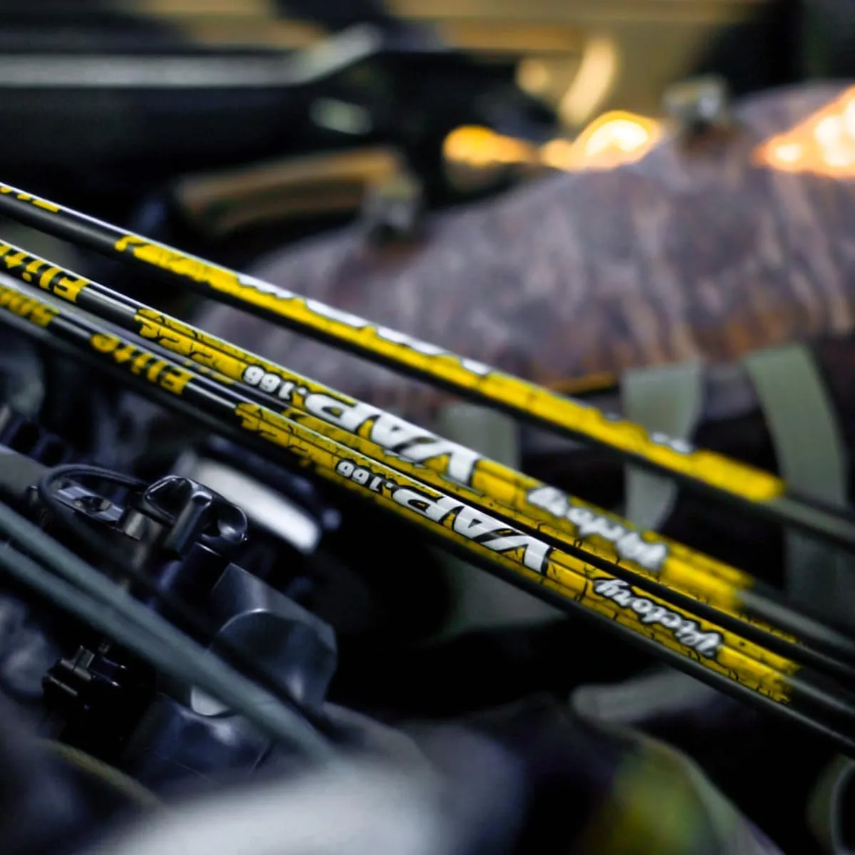 Victory Archery VAP 0.166" 200/250/300/350/400/500/600 Spine Micro Diameter Carbon Hunting Arrow Vane Fletched 6 Pack