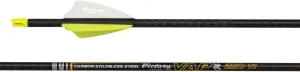 Victory Archery VAP SS 0.166" 200/250/300/350/400 Spine Micro Diameter Carbon Hunting Arrow Vane Fletched 6 Pack