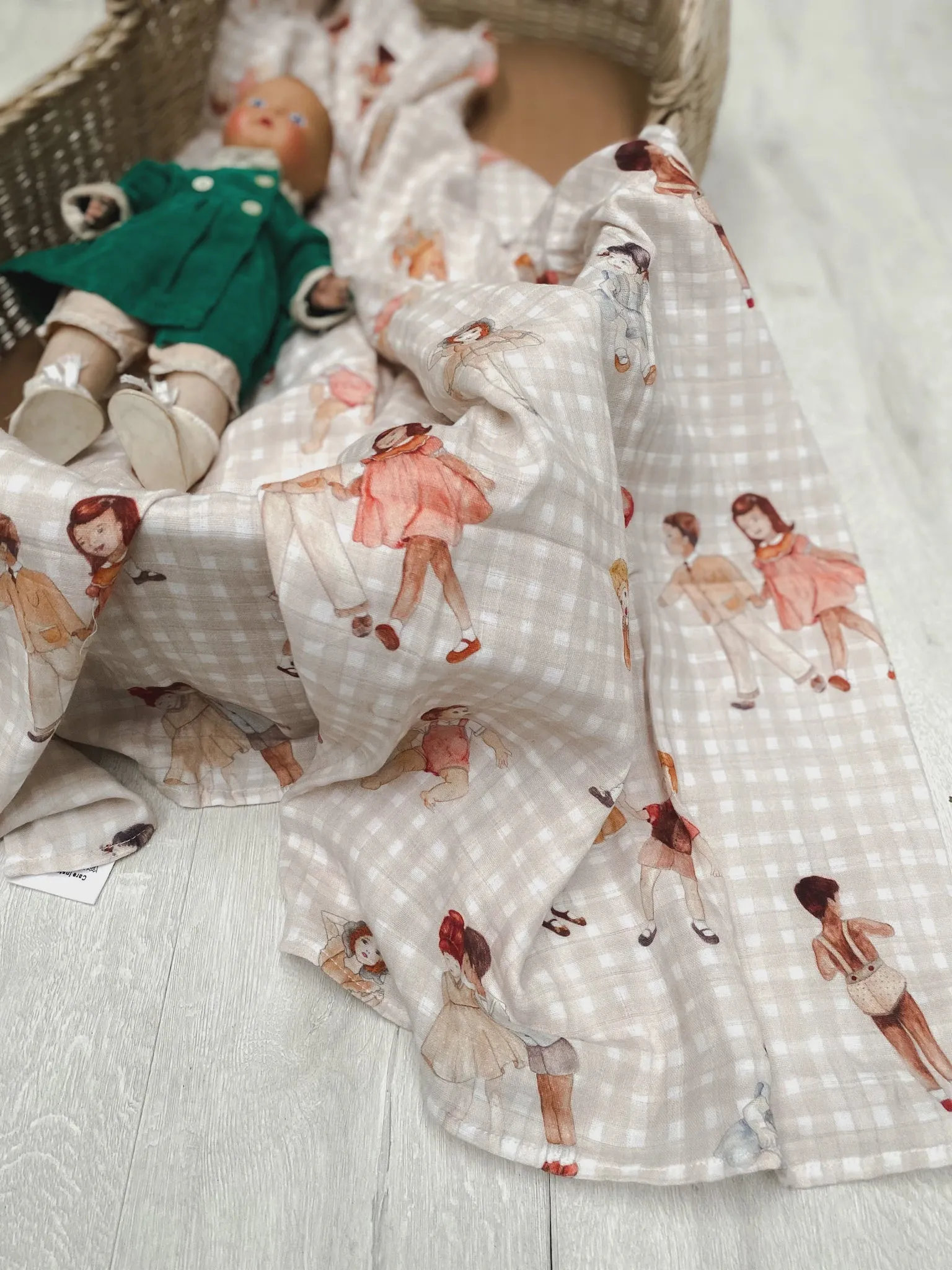 Vintage Kids Swaddle
