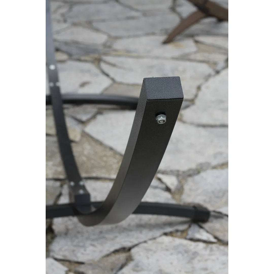 Vivere 15' Demars Aluminum Arc Hammock Stand (450 lb Capacity) Bay Isle Home™