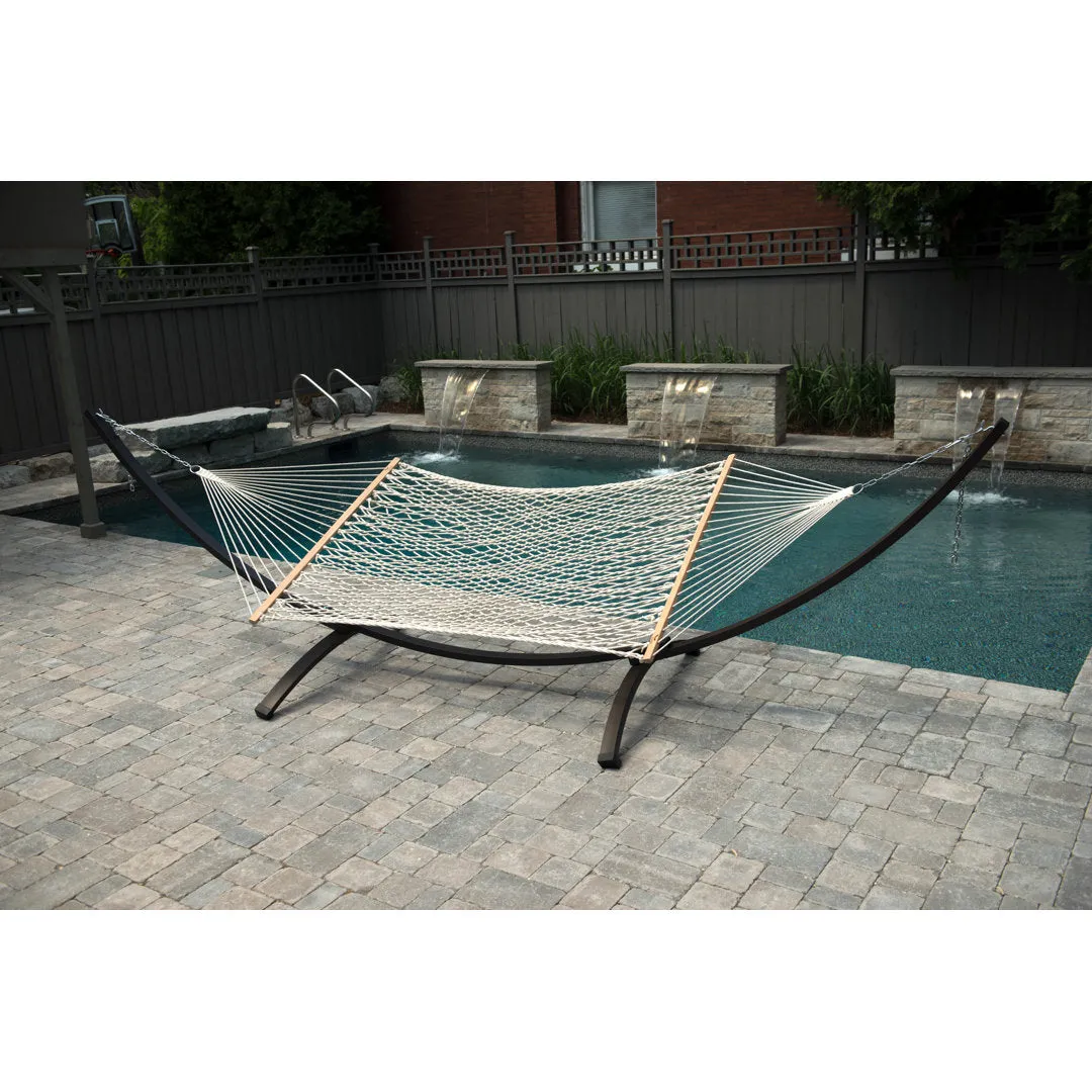 Vivere 15' Demars Aluminum Arc Hammock Stand (450 lb Capacity) Bay Isle Home™