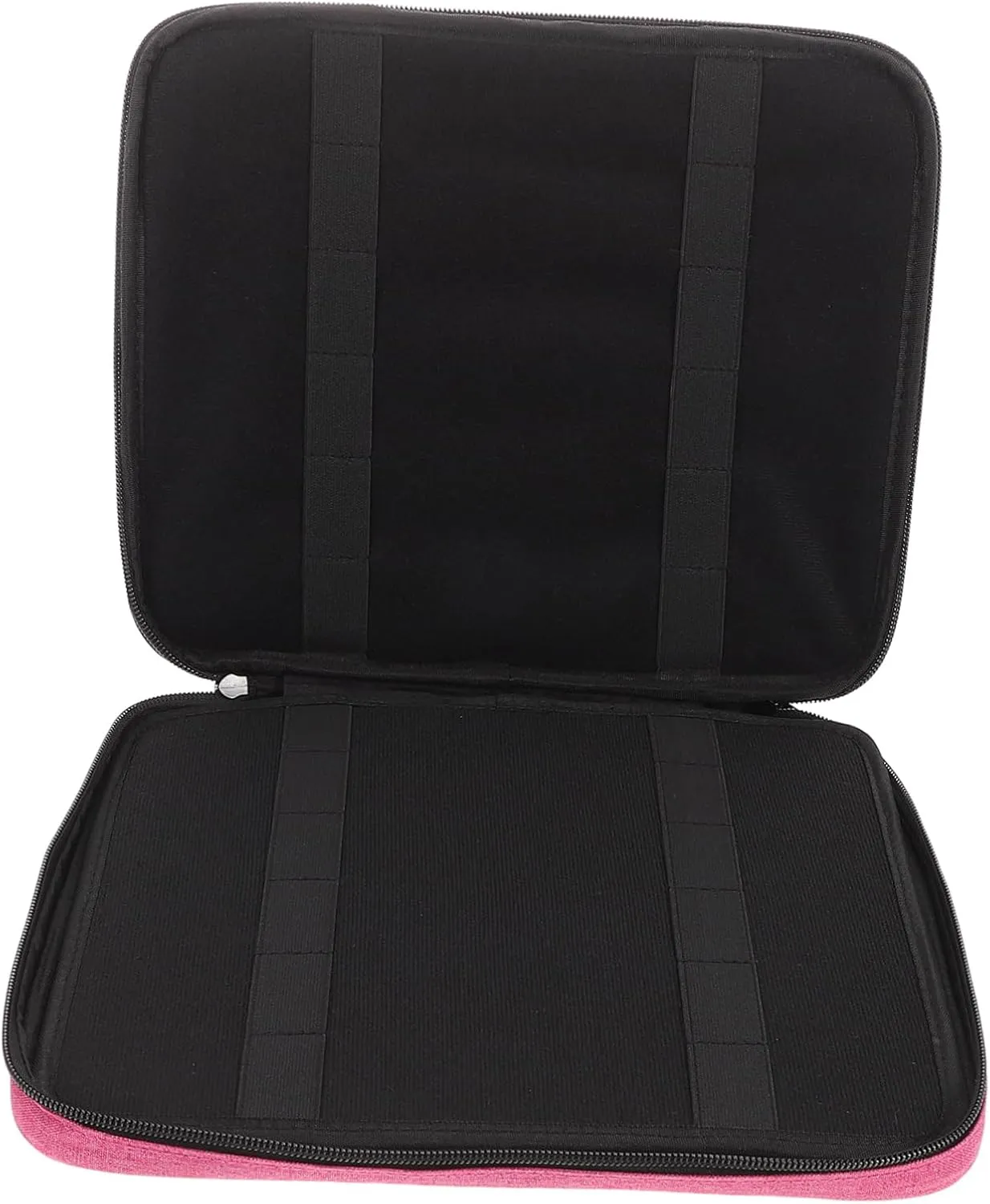 Watch Band Storage Case Slot Portable Organizer for Smartwatch Bands Lightweight Polyester Travel Bag with Numbered Compartments for Travel and Outdoor Use Purple