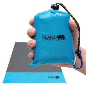 Waterproof compact travel picnic blanket