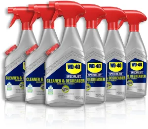 WD-40 Specialist Cleaner & Degreaser, 24 OZ [Non-Aerosol Trigger] [6-Pack]