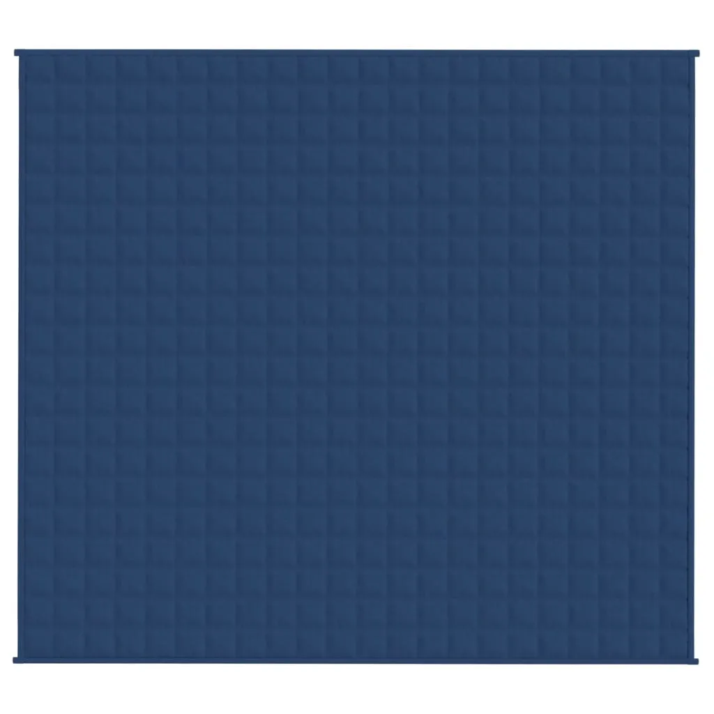 Weighted Blanket Blue 200x220 cm 9 kg Fabric