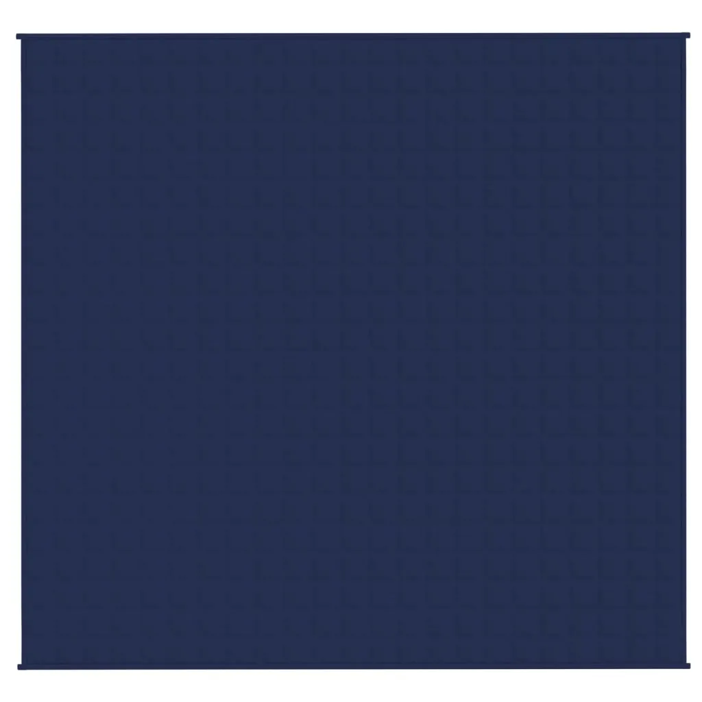 Weighted Blanket Blue 220x235 cm King 15 kg Fabric