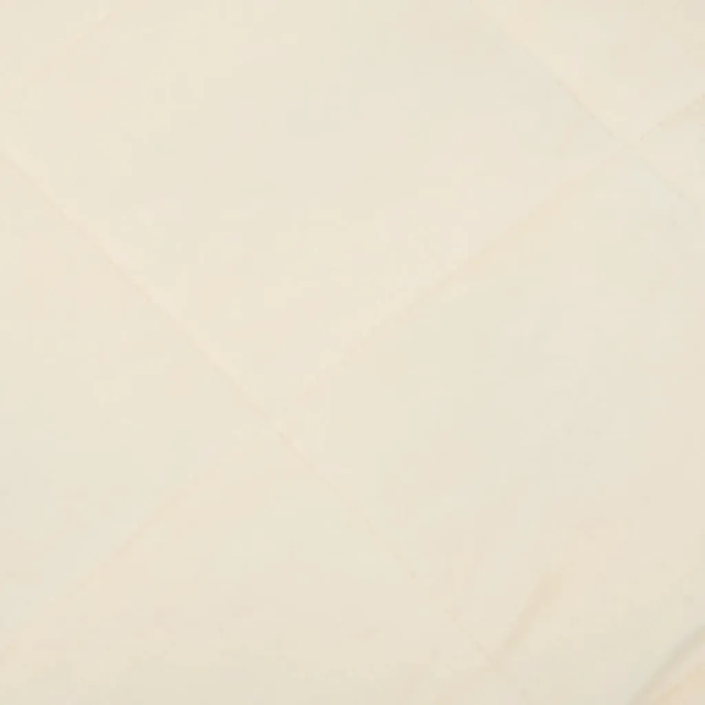 Weighted Blanket Light Cream 137x200 cm Single 6 kg Fabric