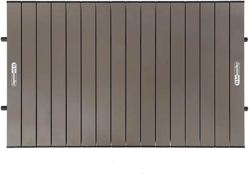 Whitsunday Outdoor Folding Table Aluminum (Sand Desert, Rectangle Standard)