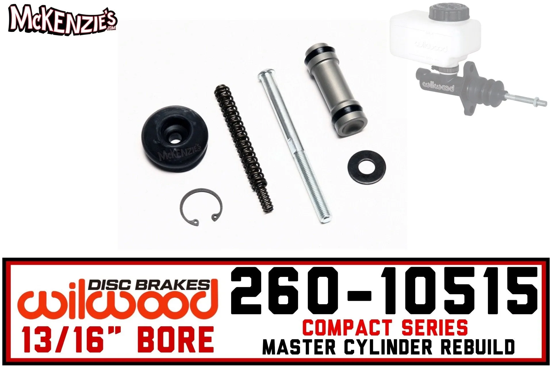 Wilwood 260-10515 | 13/16" Compact M/C Rebuild Kit