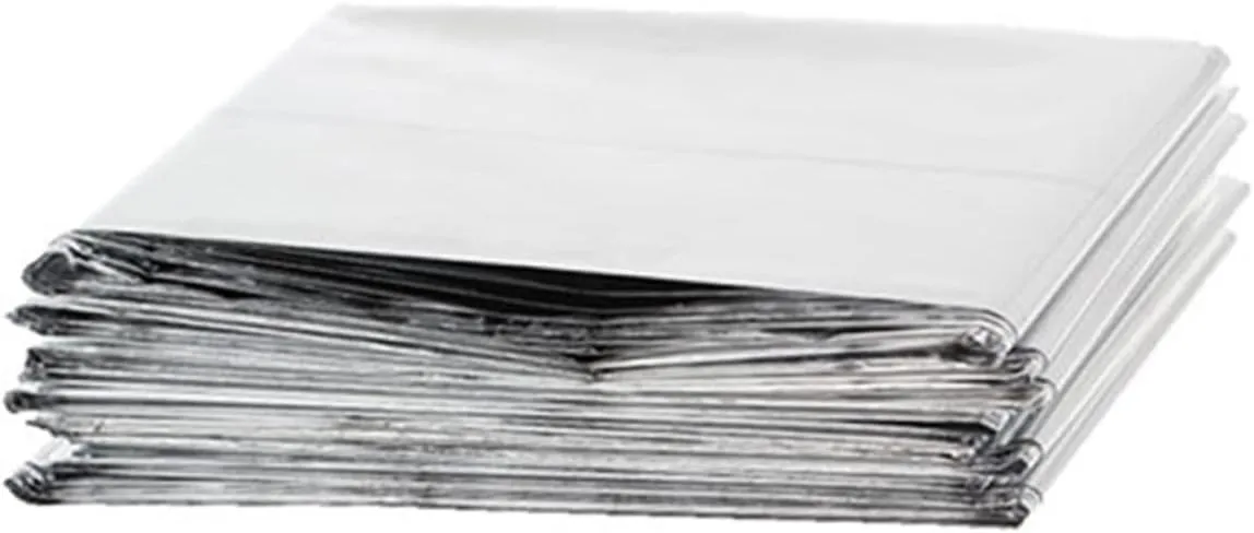 Window Film 5pcs Reflective Film Rolls for Plant Cover Warm Keeping Emergency Blankets