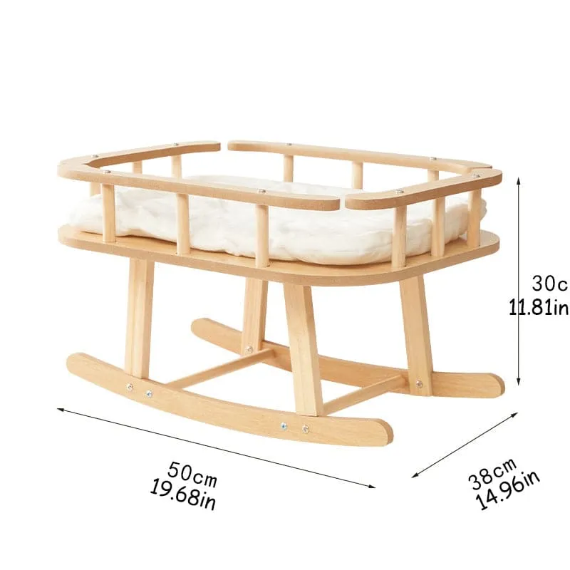 Wooden Pet Hammock Summer Cat Swing Cat Shaker