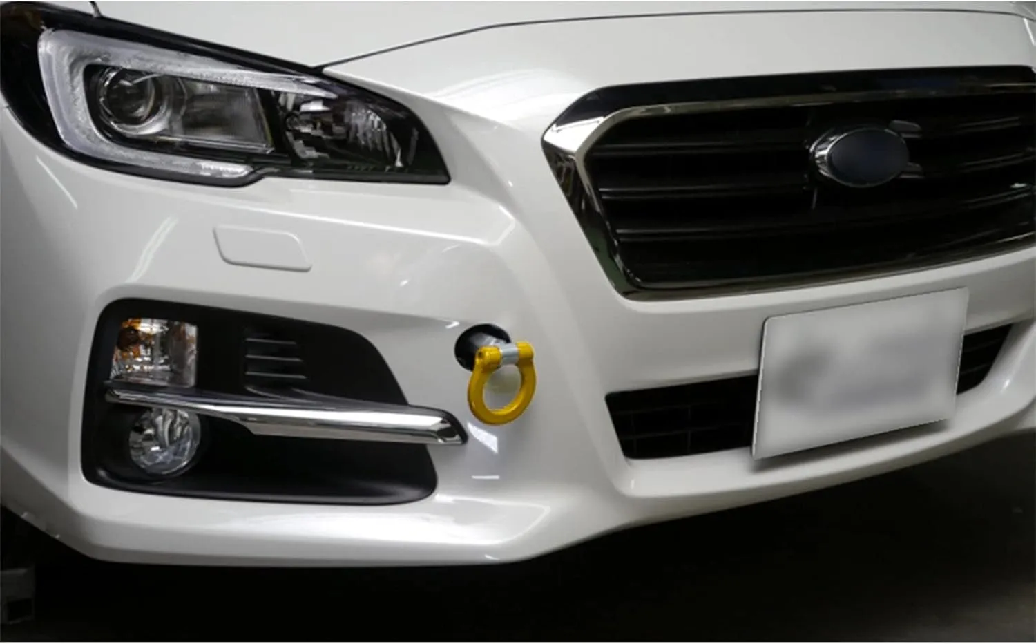 Xotic Tech JDM Sport Track Racing Style CNC Aluminum Screw-on Tow Hook Front Rear Bumper Compatible with Scion FR-S or Toyota 86 or Subaru BRZ Impreza WRX STi (Gold)