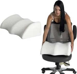 XXL Multipurpose Office Chair seat Pillow Brazilian Butt Lift (BBL) Gaming,Wheelchair Cushion- Ideal for BBL Pillow After Surgery,Post Surgery Support Enhances Sitting Experience-Butt Pillow