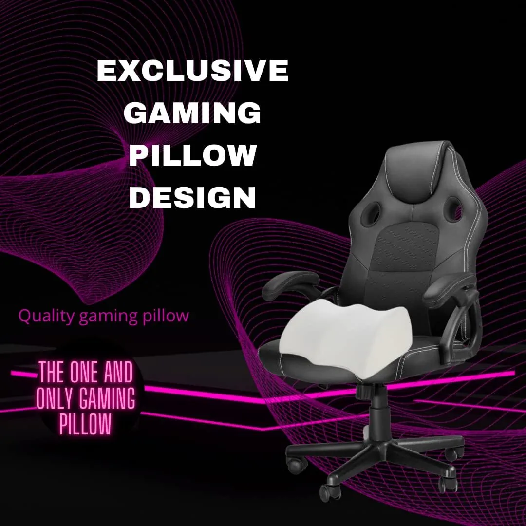 XXL Multipurpose Office Chair seat Pillow Brazilian Butt Lift (BBL) Gaming,Wheelchair Cushion- Ideal for BBL Pillow After Surgery,Post Surgery Support Enhances Sitting Experience-Butt Pillow