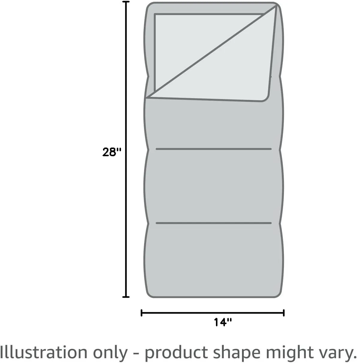 Yacht & Smith 1 Pack Camping Lightweight Sleeping Bag – 3 Season Warm & Cool Weather – Outdoor Gear, Adults and Kids, Hiking, Waterproof, Compact, Sleeping Bags Bulk Wholesale