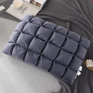 YOUR MOON Soft Pillows for Sleeping, Support Bed Pillows, Fluffy Down Alternative Pillow, Luxury Hotel Gel Pillows for Side Sleeping Standard Size (Gray)