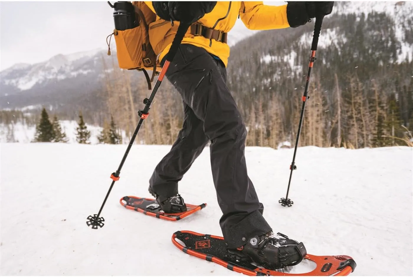 Yukon Charlie's Advanced Spin Snowshoes - Snowshoes for Men & Women - Multiple Models & Sizes