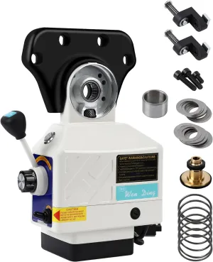 Z-Axis Power Feed for Power Milling Machines, [450 LB Torque], 110V, 0-200PRM Adjustable Speed Table Milling Machine Power Feed, Perfect for Bridgeport and Similar Knee-Type Mills