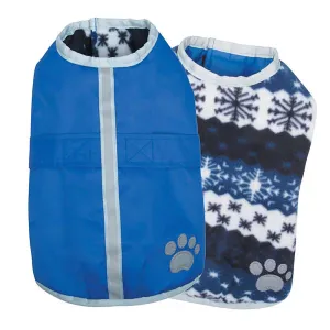 Zach & Zoey Nor'Easter Blanket Coat Small Blue
