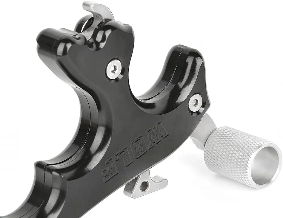 ZSHJGJR Archery Bow Release Aids 3 Fingers Compound Bow Thumb Release Trigger for Adult/Youth Compound Bow Hunting Shooting Accessories
